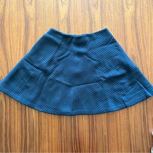 Kate Spade Saturday quilted navy circle skirt size small 0